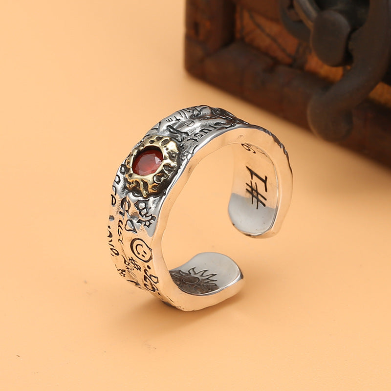 Eye Of Hell Hip Hop Trendy East Rings