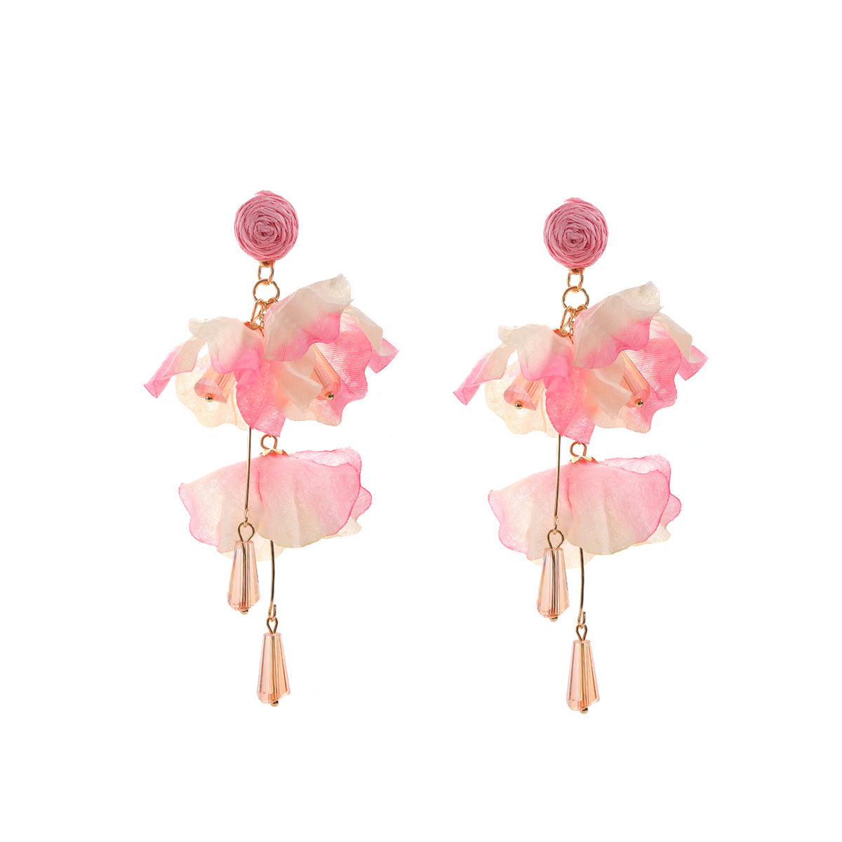 Fairy Petals Raffia Woven Tassel Female Fashionable Pendants