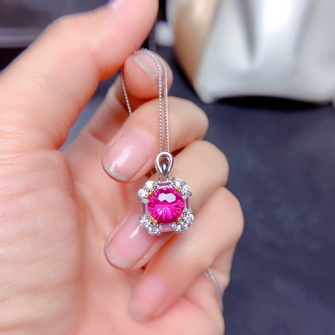 Live Broadcast 2 Karat High Carbon Diamond Imitation Natural Sky Rings