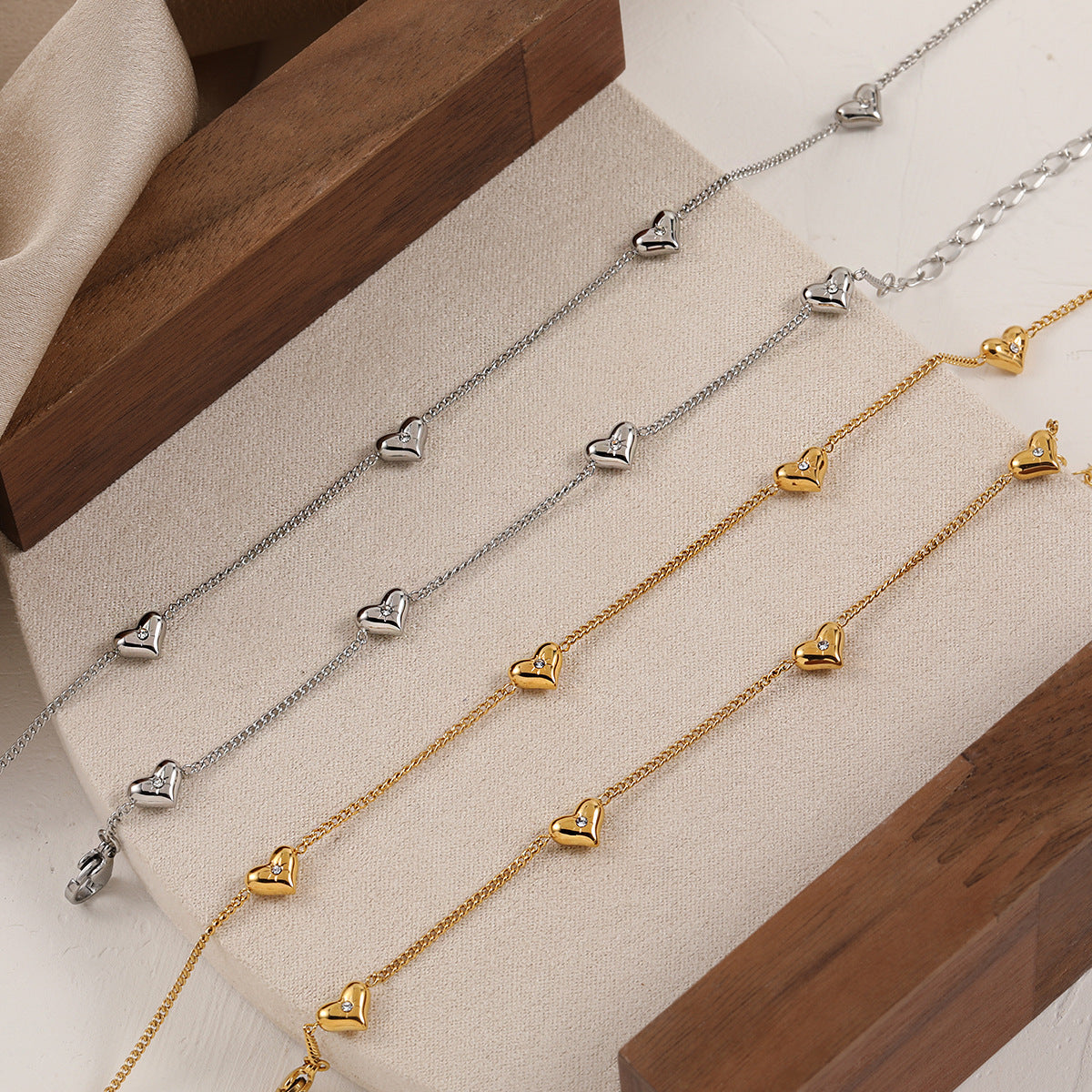 Women's Korean Style Niche Eight Awn Star Love Jewelry Set