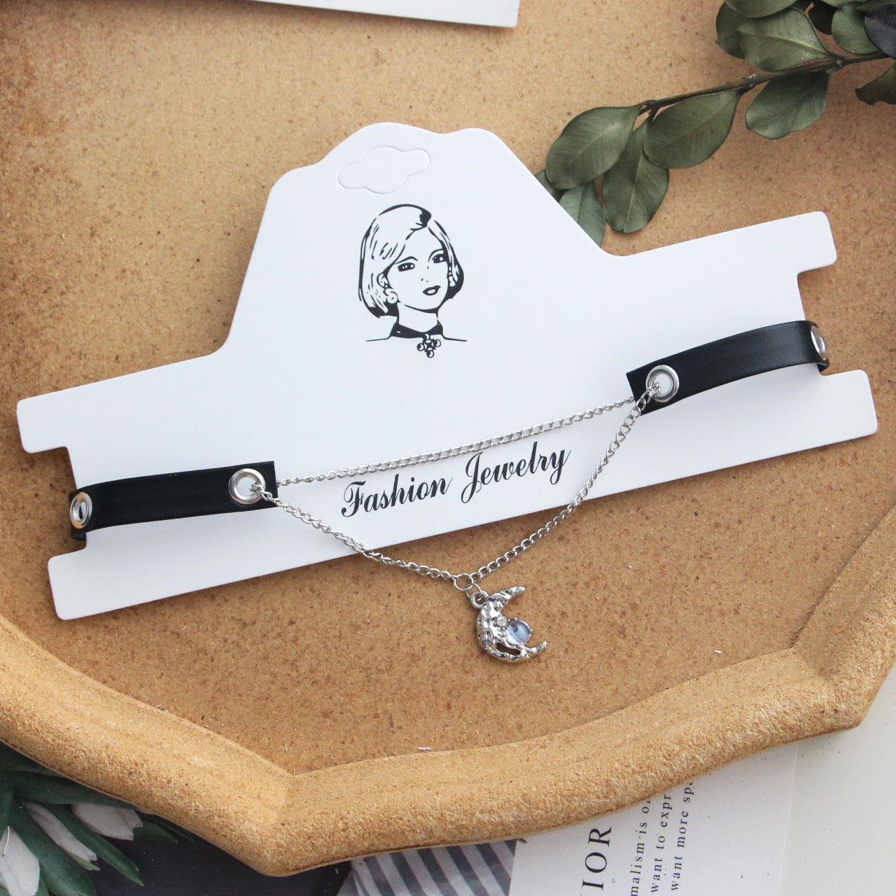 Women's Cool Hot Metal Black Design Clavicle Chain Necklaces