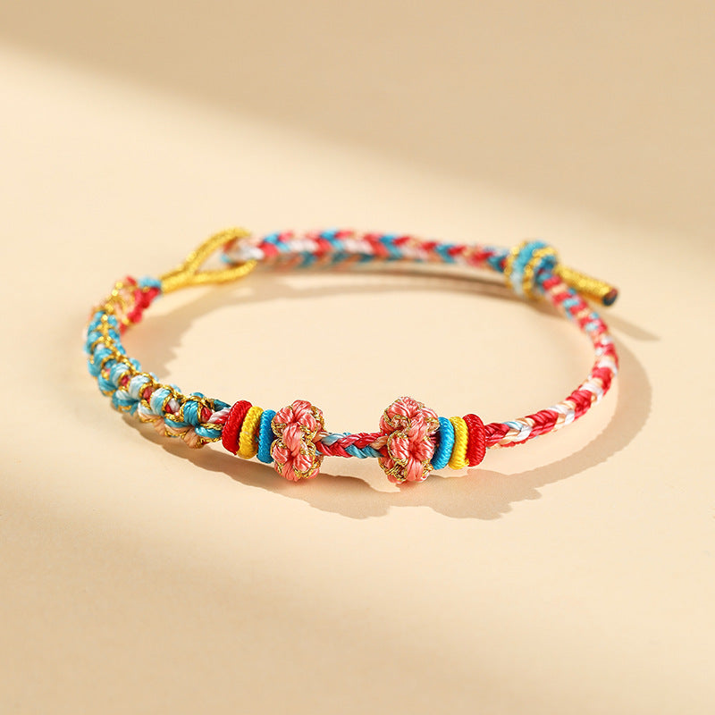 Festival Beads Threading Wear Gold Lucky Bracelets