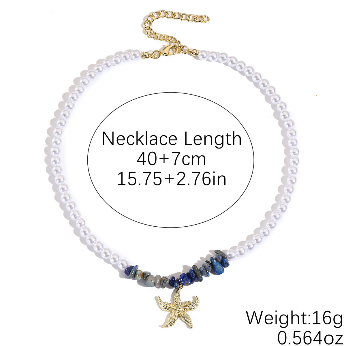 Style Shell Pearl Handmade Beaded Natural Necklace