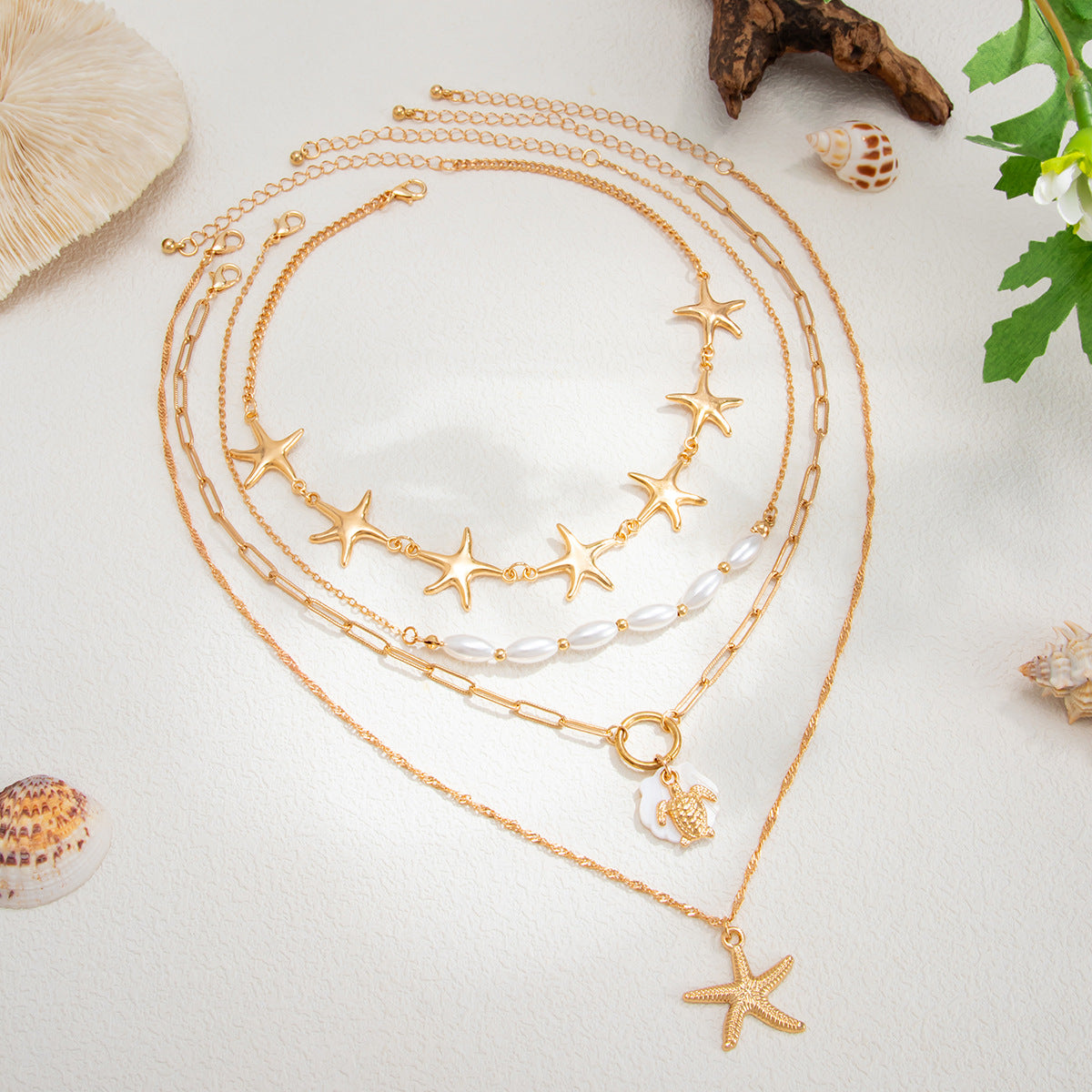 Animal Holiday Twin Sweet Cool Star Sea Turtle Pendants