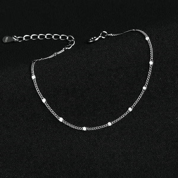 Women's Sier-plated Chain For Niche Design Girlfriend Bracelet