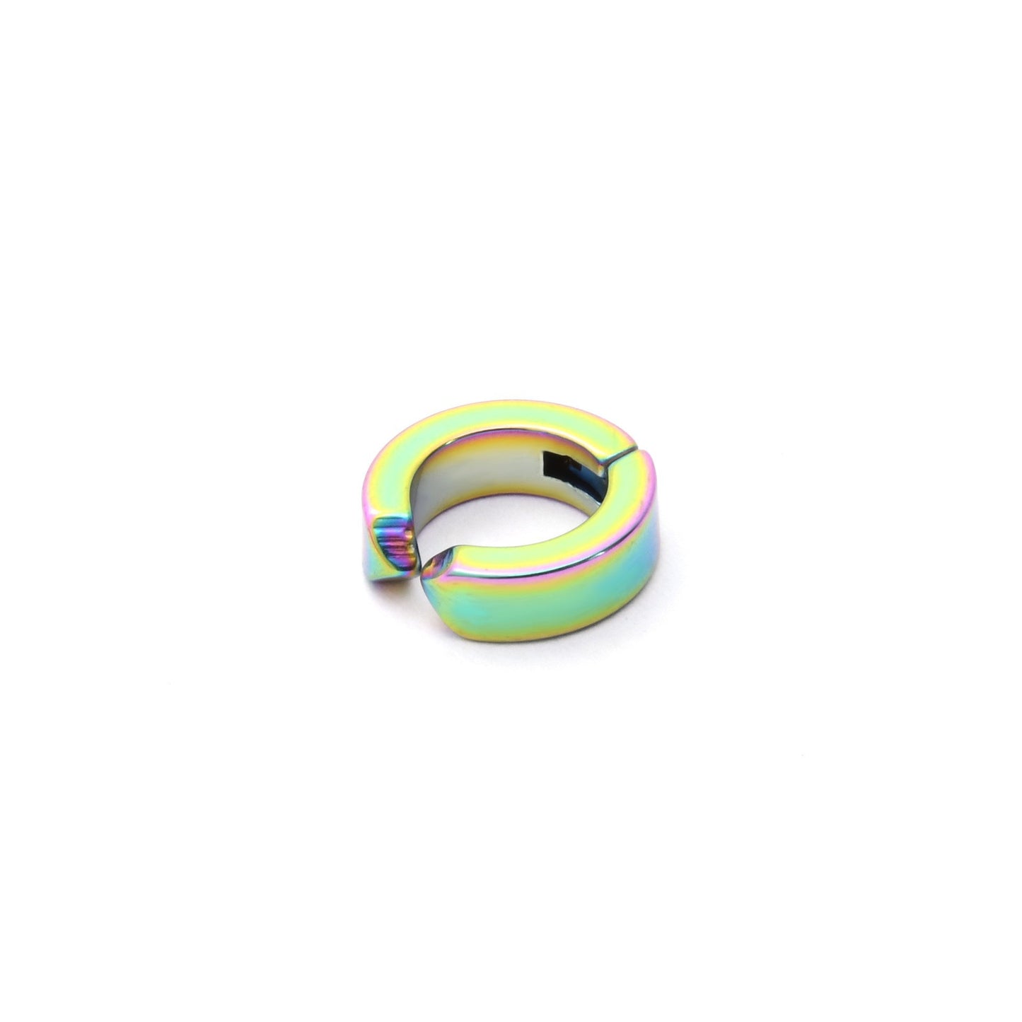 Men's Simple Stainless Steel Temperament No Piercing Ear Clip Earrings