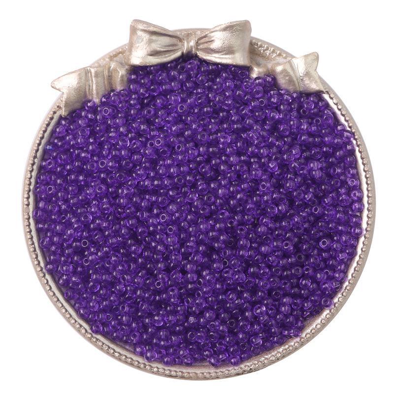 High Quality Transparent Paint Glass Beads Beaded Jewelry Accessories