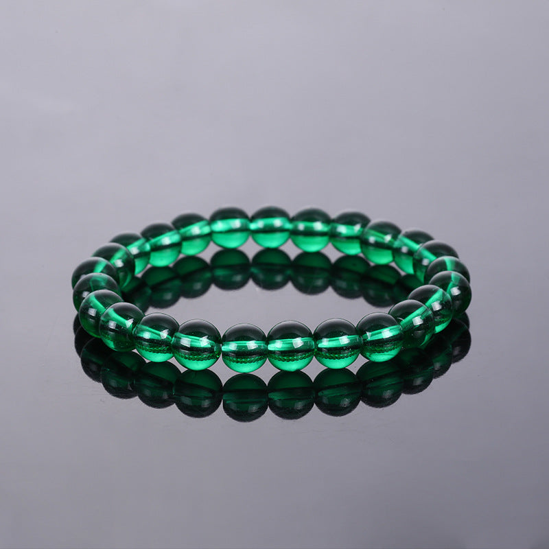 Glass Bead Solid Color Fresh Handmade Bracelet