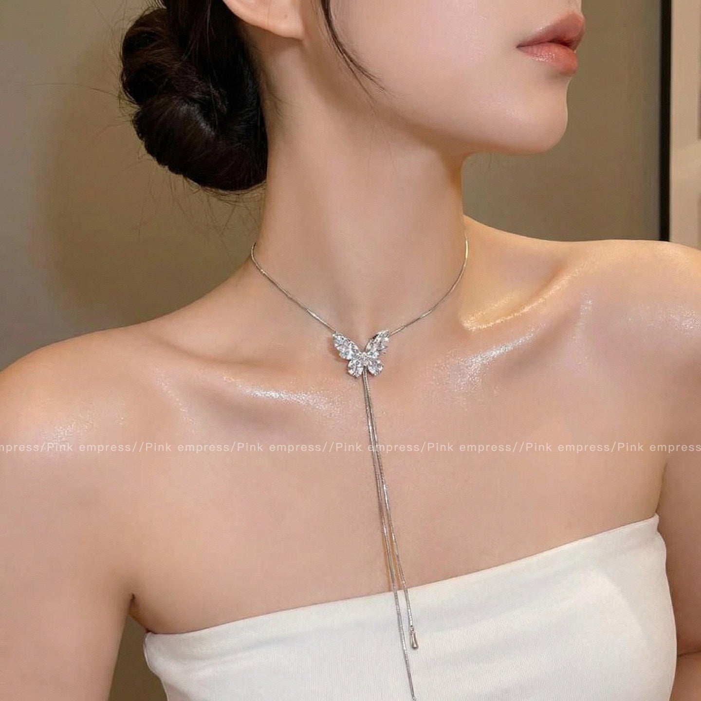 Women's Wind Clavicle Chain Design Love High-grade Necklace