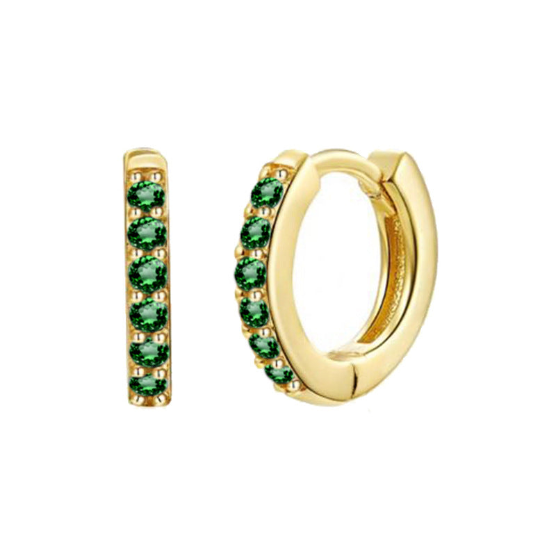 Women's Sier Needle Eardrop Retro Fashion Geometry Pattern Earrings