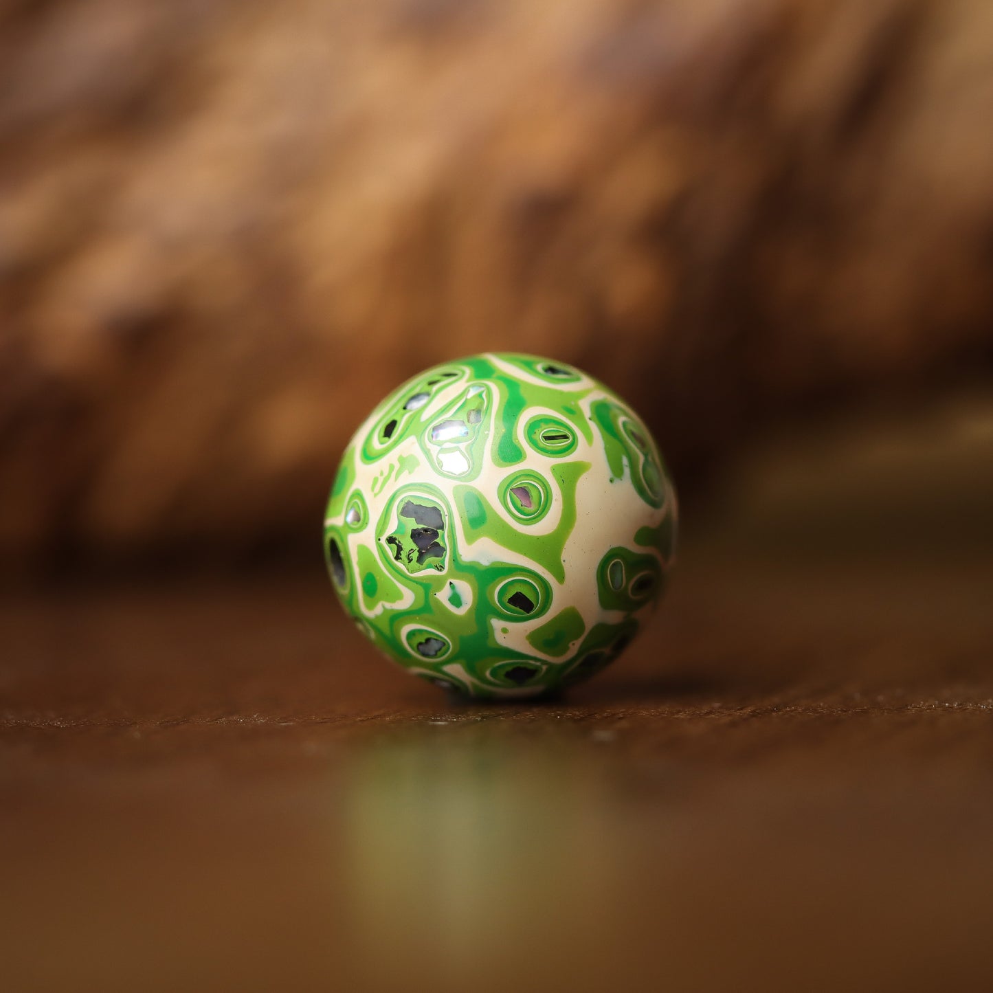 Large Paint Beads Single Bead Fine Bracelet