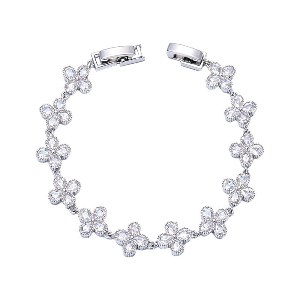 Women's Clover Light Luxury Exquisite High-grade Retro Fashion Jewelry Set