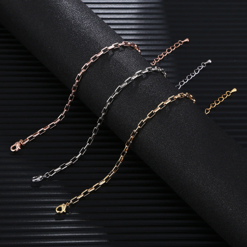 Women's Jewelry Chain Simple Elegant Delicate Gold Bracelets