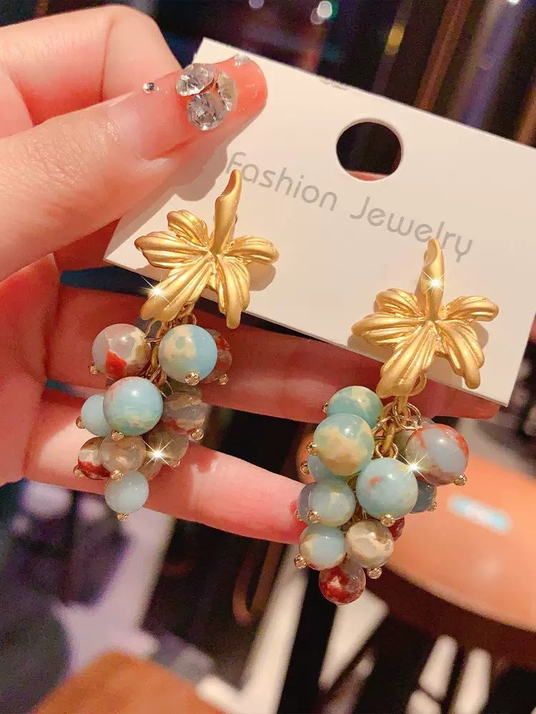 Women's Fashion Retro High-grade Sier Ear Earrings