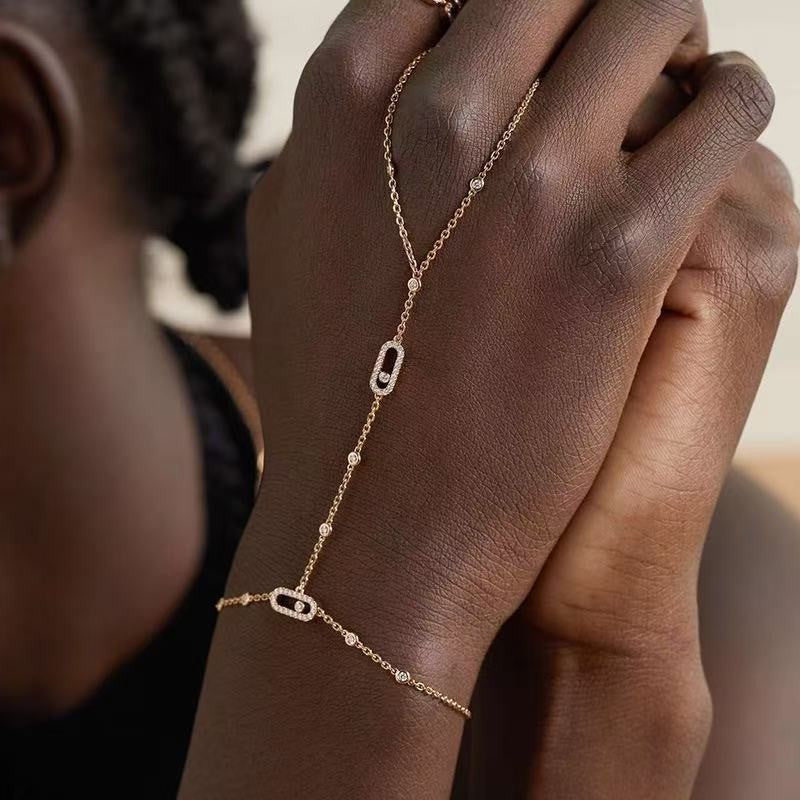 Women's Niche Design Personality Affordable Luxury Hollow Fashion Delicate Bracelet