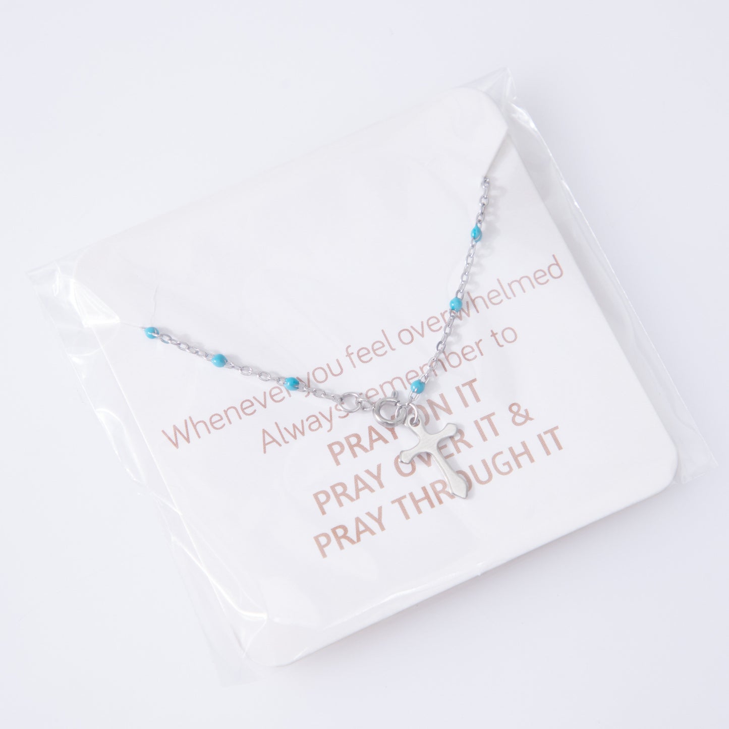 Titanium Steel Female Gold Plating Religious Style Stainless Anklets