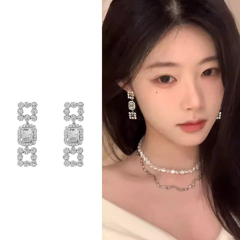 Advanced Chinese Style Retro National Eardrops Design Ear Earrings
