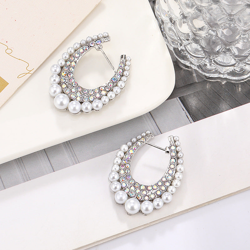 Fashion Exaggerated Geometric Large Personality Trend Earrings