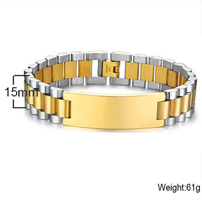 Charming Popular Cool Men's Stainless Steel Bracelet