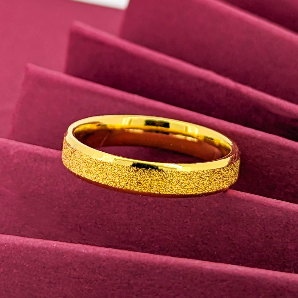 Female Fashion No Color Fading Pigment Ring