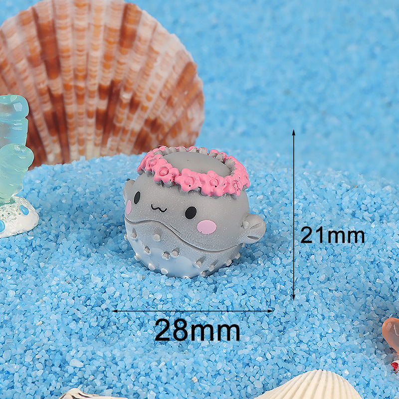 Landscape Cute Marine Animal Dolphin Turtle Jewelry Accessories