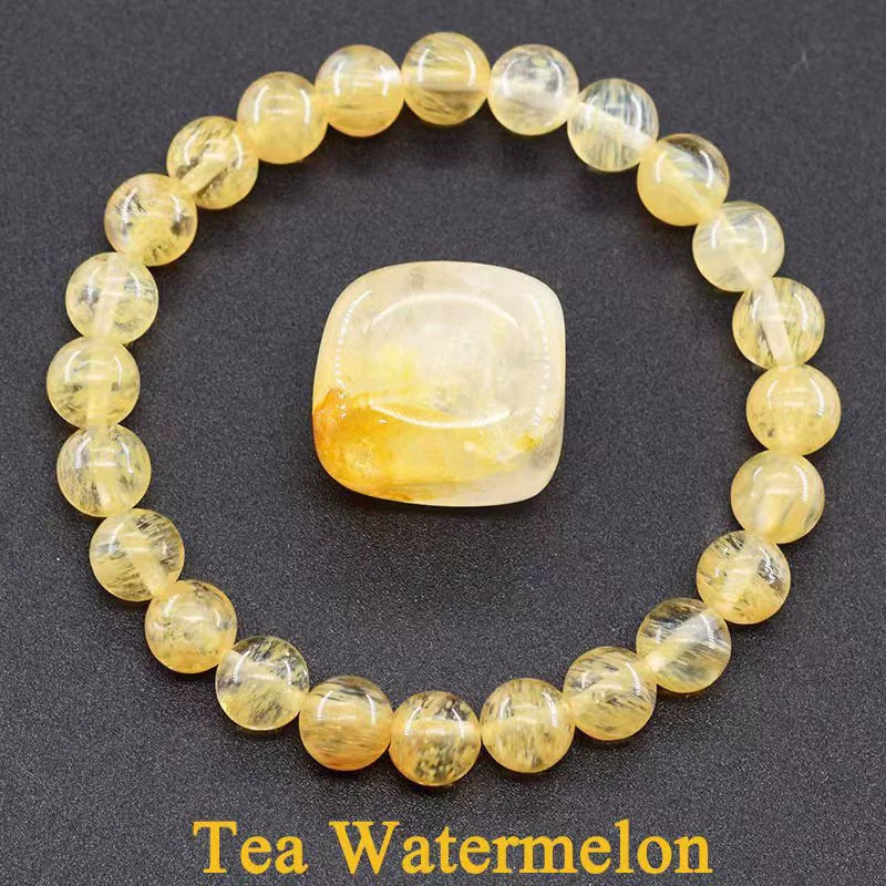 Red Green Treasure Amethyst Sunstone Lapis Lazuli Tiger Eye Handmade Bracelets