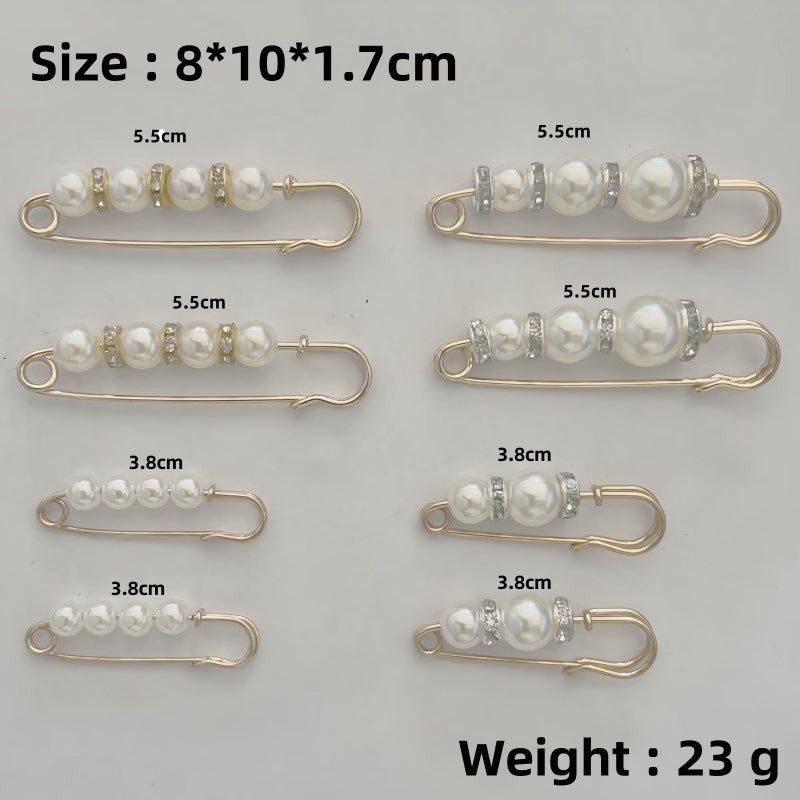Women's Of Trousers Pin Artifact Fixed Clothes Buckle Brooches