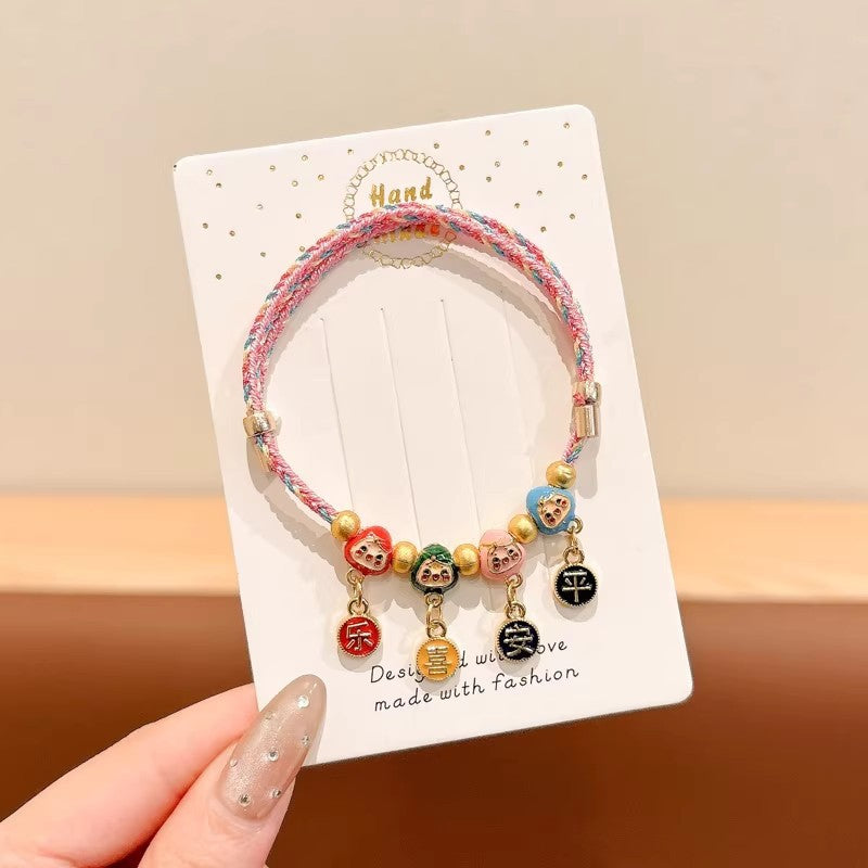 Dragon Boat Festival Colorful Rope Hand Woven Line Holiday Gift Bracelets