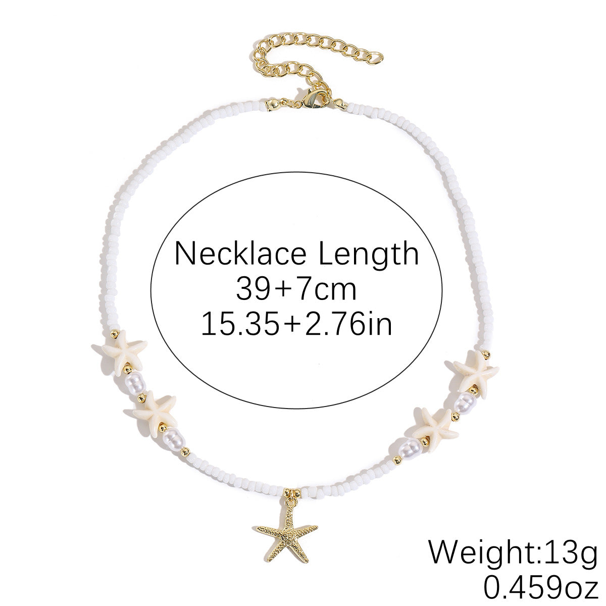 Style Shell Pearl Handmade Beaded Natural Necklace