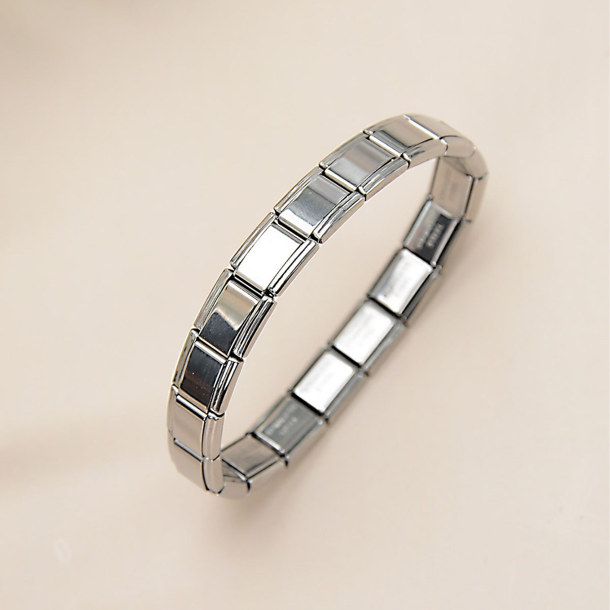 Stainless Steel Italian Module Christmas Series Ornament Bracelets