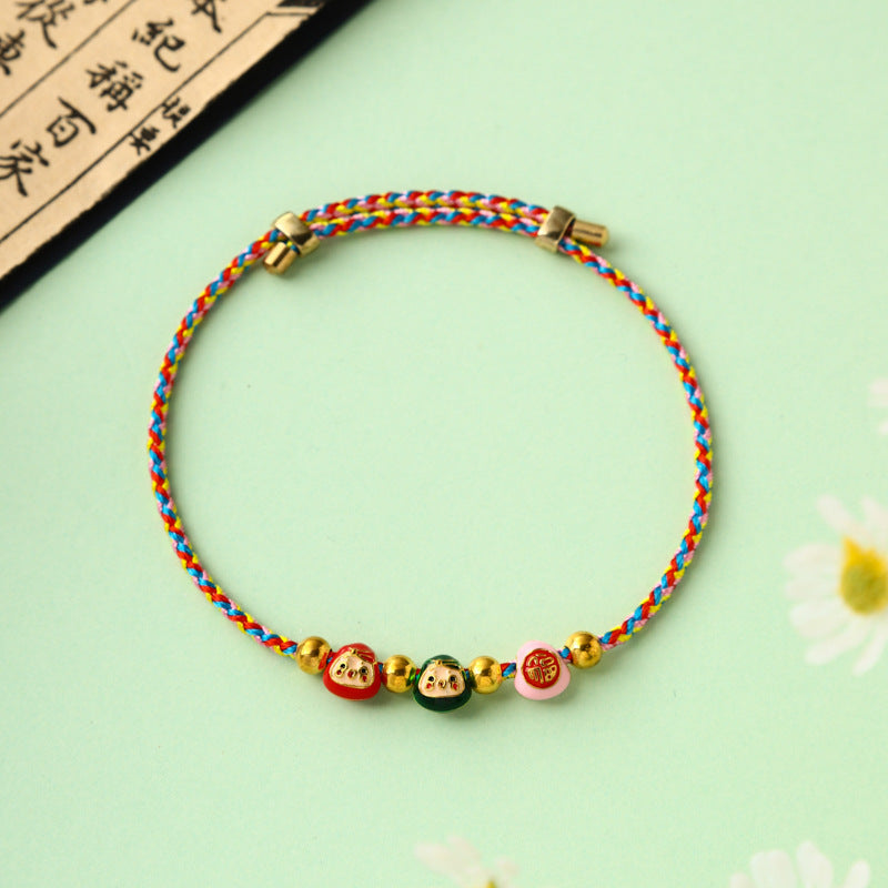 Children's Hundred Dragon Boat Festival Colorful Braided Rope Batches Of Goods Bracelets