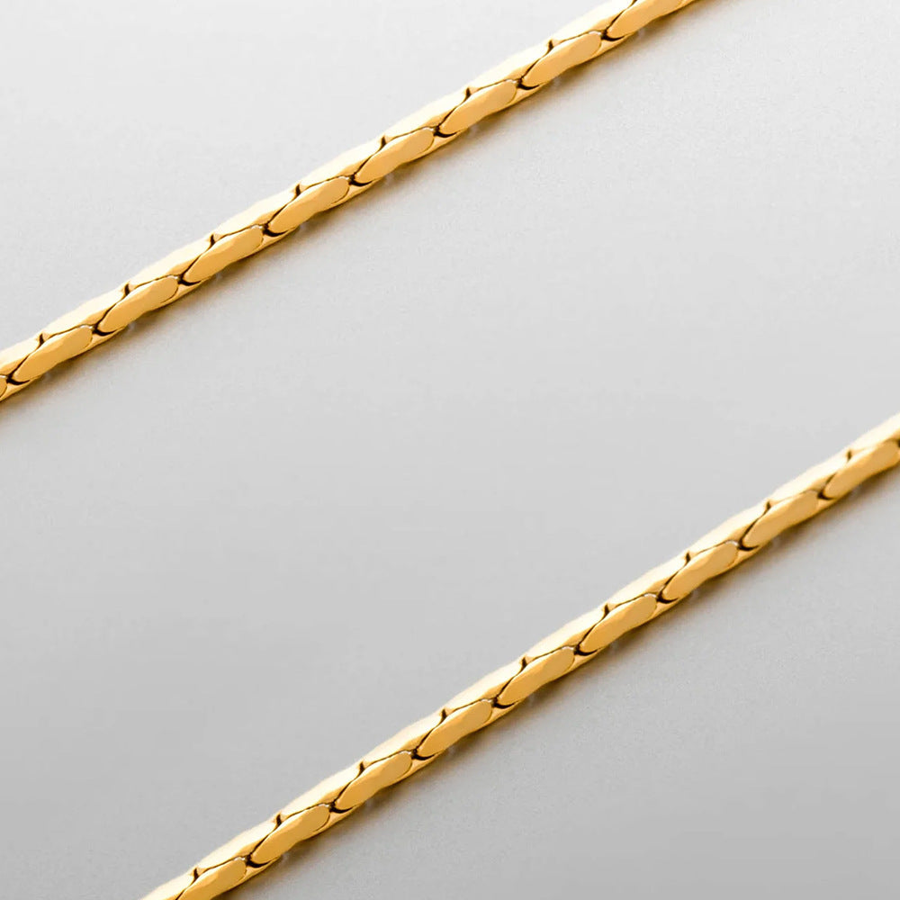 High-grade Wire Chain Versatile Fashion Solid Necklaces