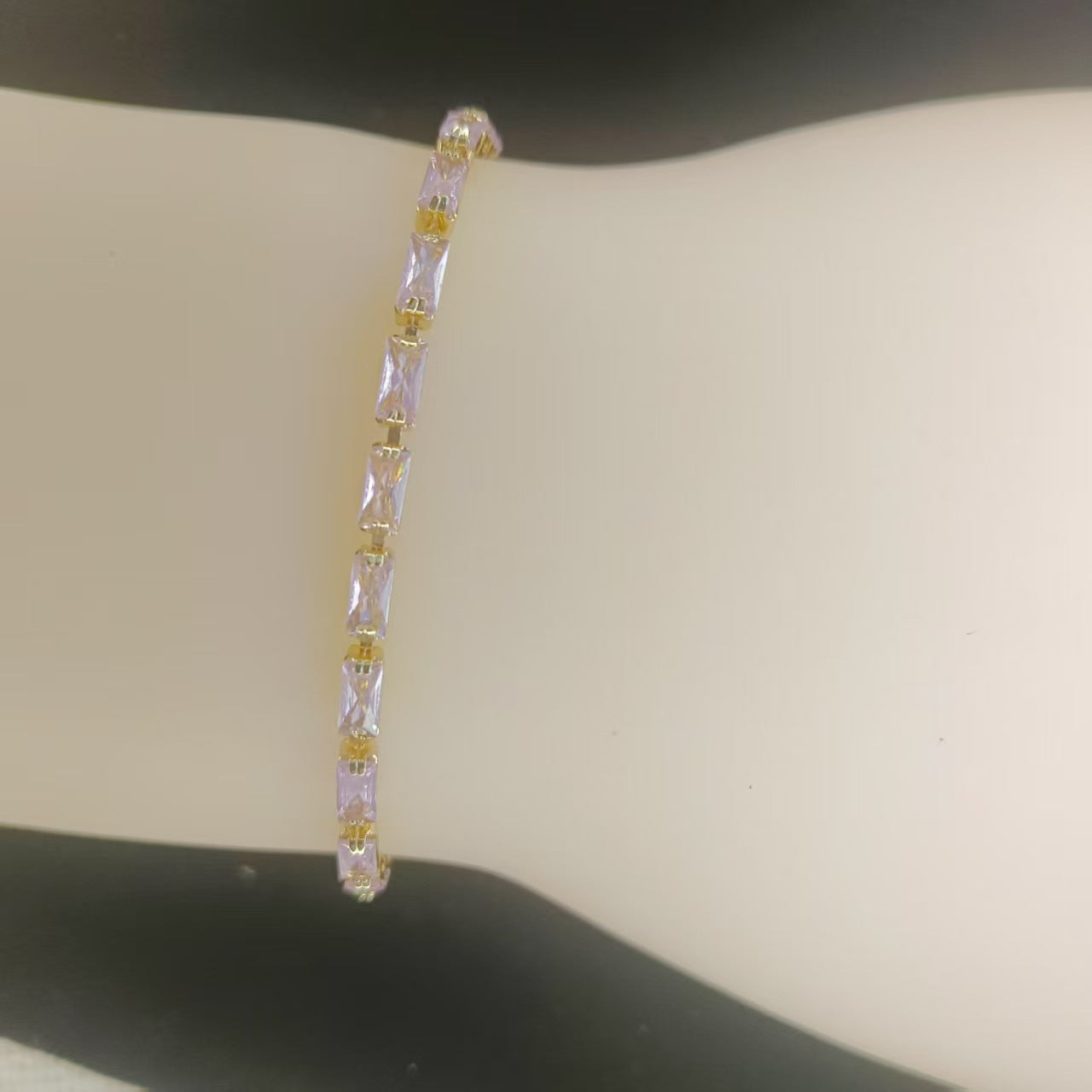 Sweet Little Princess Electroplated Zircon Style Bracelet