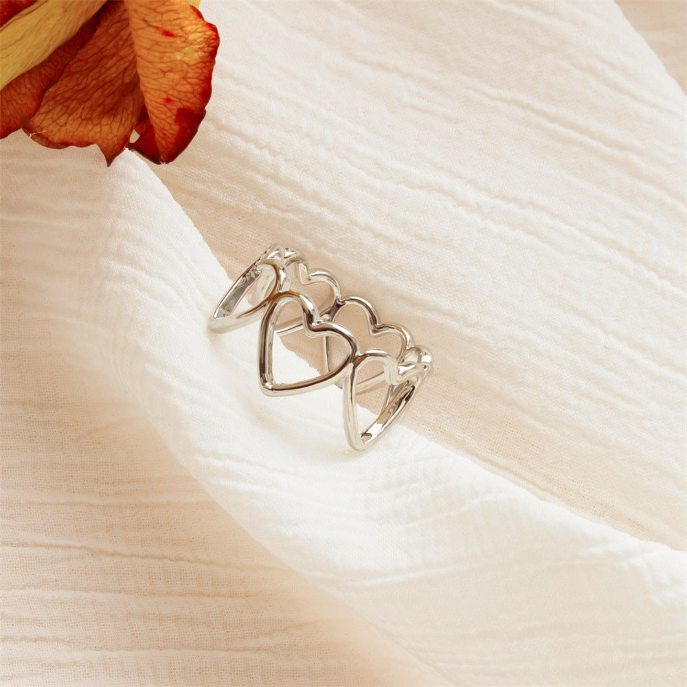 Female Niche High Sense Affordable Luxury Fashion Personalized Cold Rings