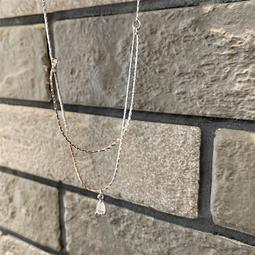 Women's For Cold Feeling Light Luxury Minority Clavicle Necklaces