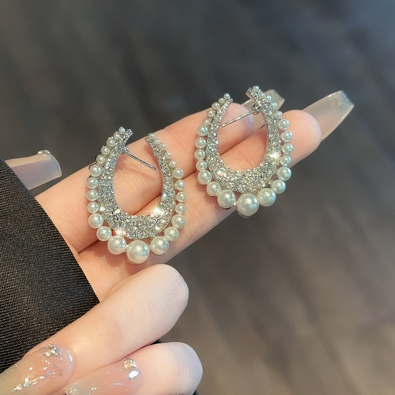 Fashion Exaggerated Geometric Large Personality Trend Earrings