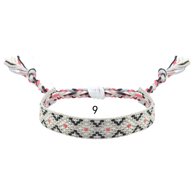 Woven Nepal Ethnic Style Lucky Friendship Bracelets