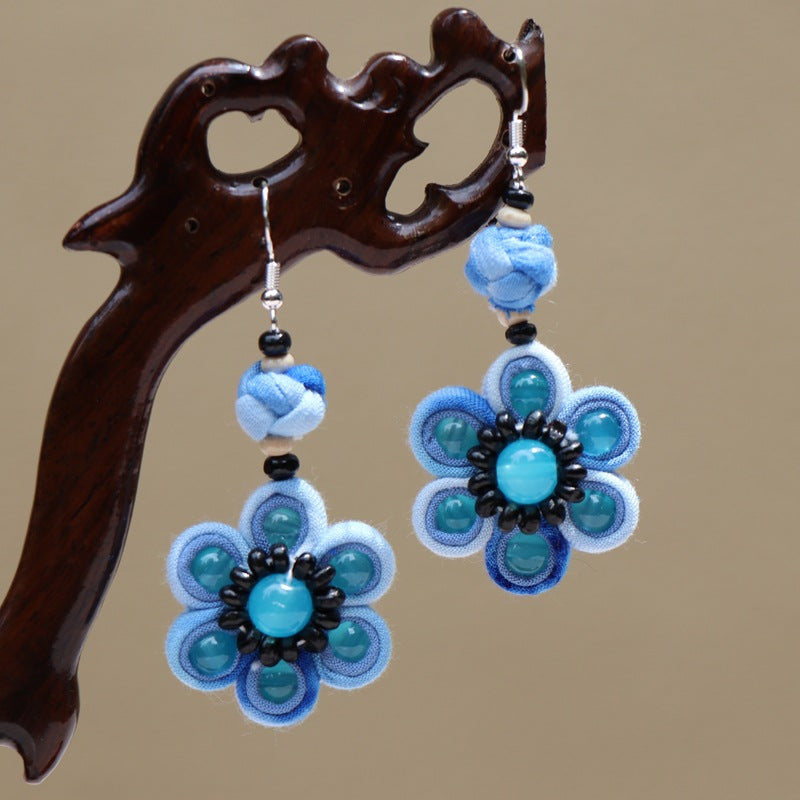 Yunnan National Style Travel Gift Dali Earrings