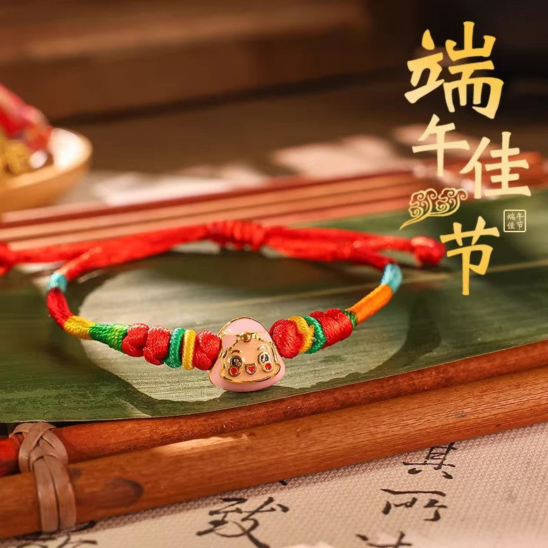 Dragon Boat Festival Colorful Rope Hand Woven Line Holiday Gift Bracelets