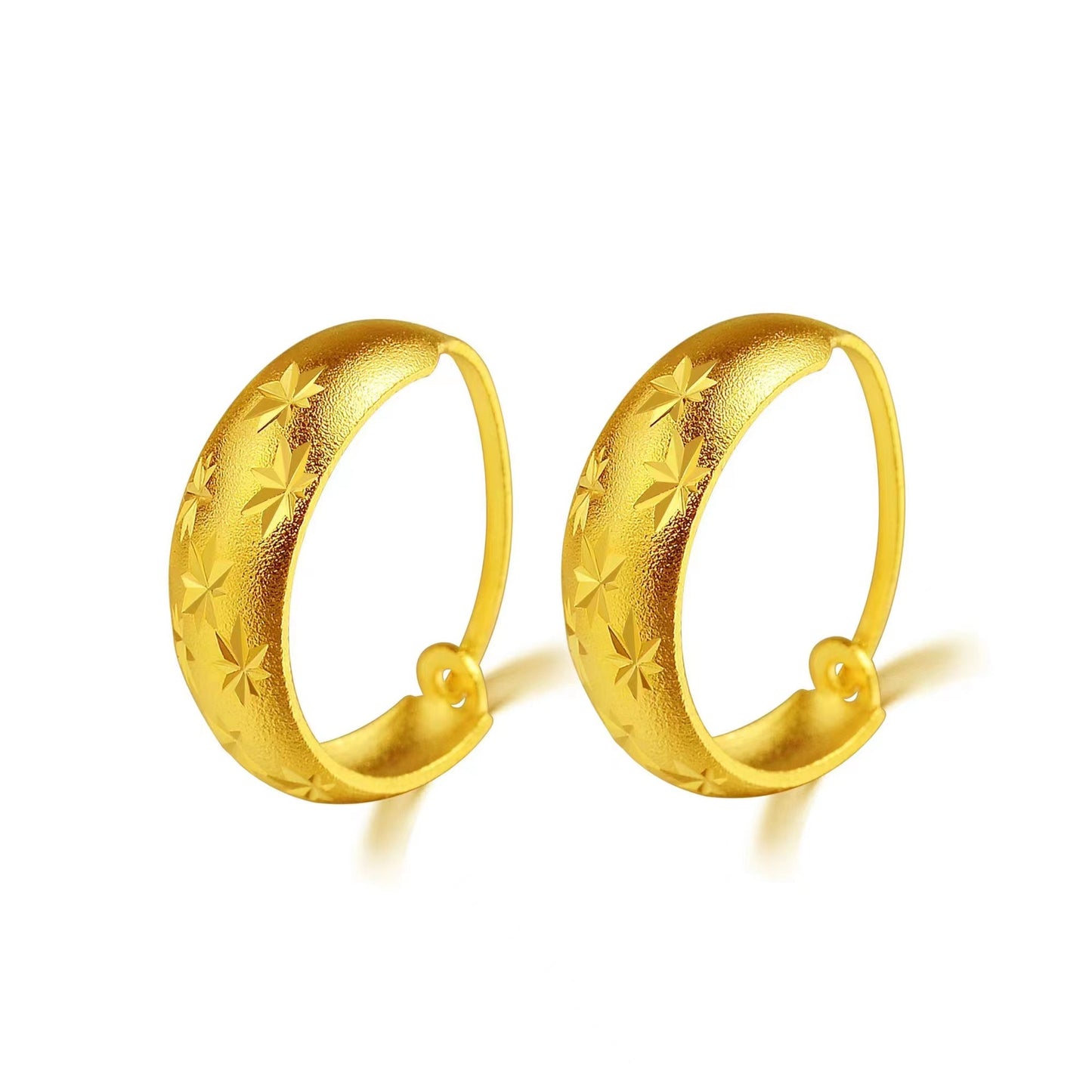 Women's Alluvial Gold Starry Light Luxury High-grade Design Sense Rings