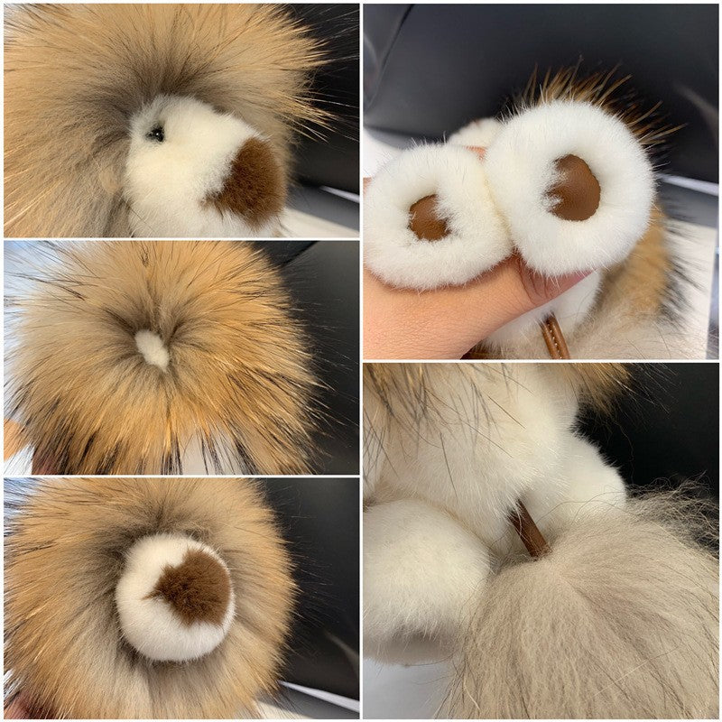 Bag Cute Plush Doll Car Key Hanging Ornaments