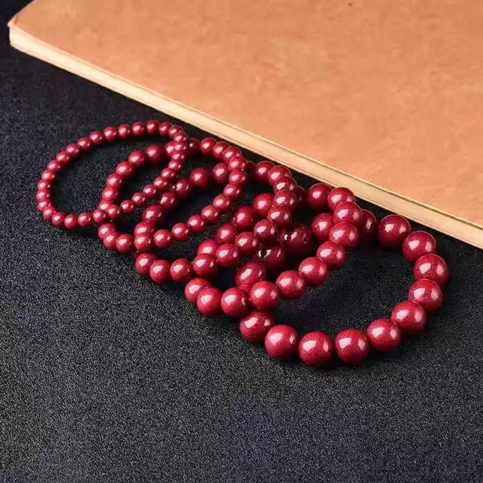 Women's & Men's Round Beads Simple Life High Content Purple Bracelet