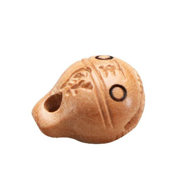 Head Chinese Block Fish Flower Two-color Pendants