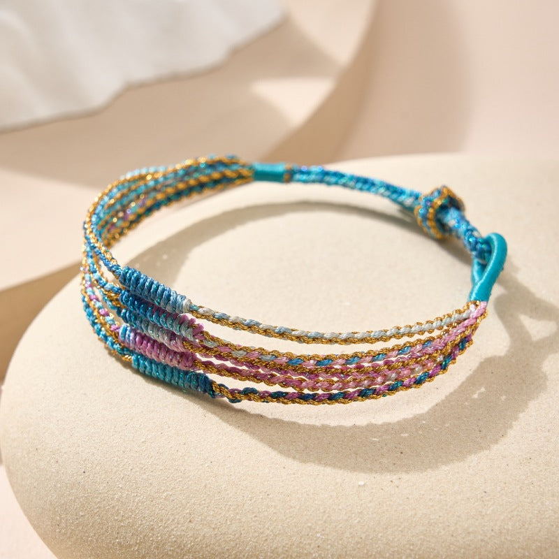 Hand-woven Line Carrying Strap Dragon Boat Festival Adult May Bracelet