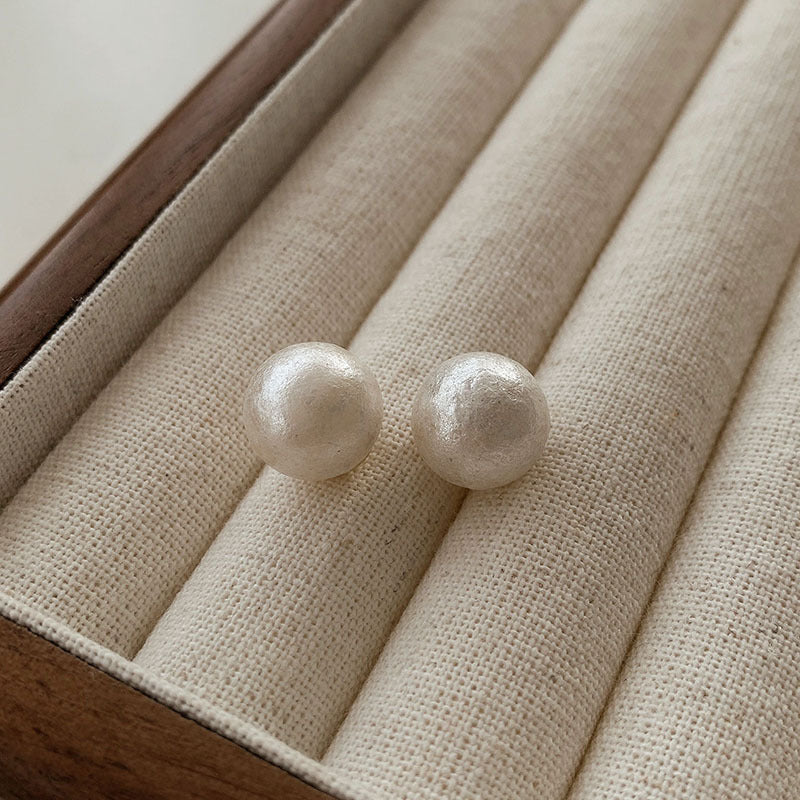 Women's Mermaid Pearl Light Luxury High Sense Ear Clip Simple Earrings