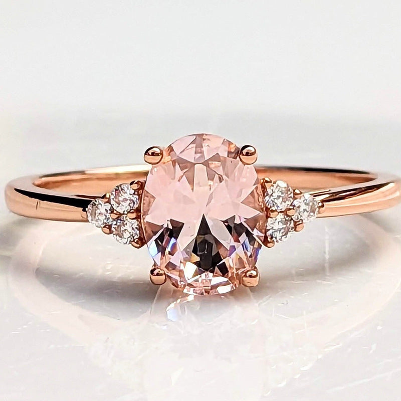 Classic Women's Sier For Marriage Engagement Rings