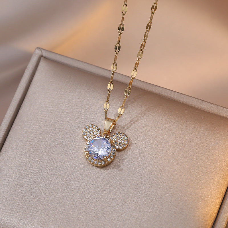 Female Minnie Cute Fun Mickey Mouse Pendants