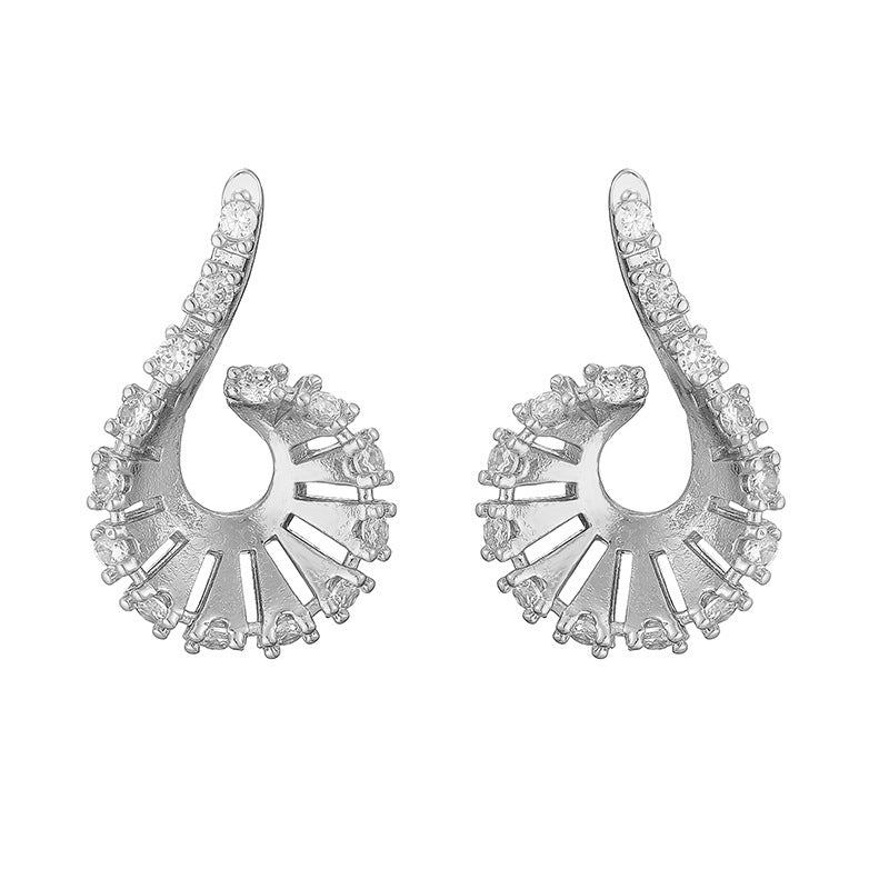 Niche Geometric Irregular Twisted Female Personalized Jewelry Set