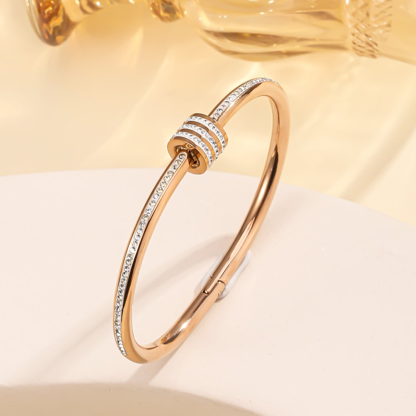 Titanium Steel Stainless Real Gold Furnace Bracelets