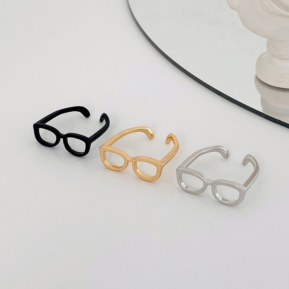 Finger Glasses Design Personality Creative Opening Rings